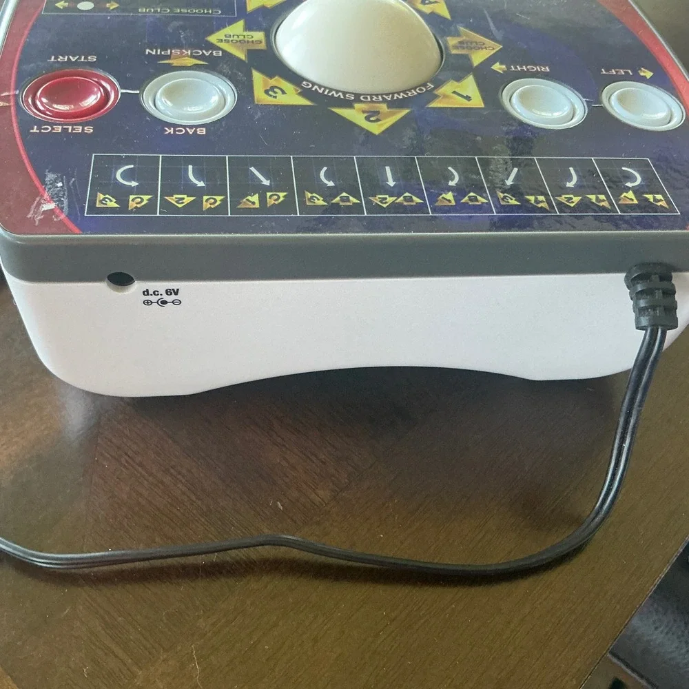 Radica Y2K Golden Tee Home Edition Plug and Play TV Game Trackball Console 2005